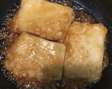 おやつに　バターを使った甘辛餅作り方2写真