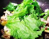 コンニャクと豚バラ茄子の大葉味噌炒め作り方6写真