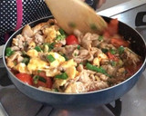簡単♪豚肉とトマトの卵炒め作り方5写真