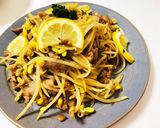 豆もやしと豚肉のさっぱりレモン炒め作り方6写真