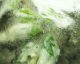 ♪カラットサクサク菊芋の葉の天ぷら♪作り方3写真