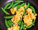 スナップエンドウ大量消費☆卵炒め作り方6写真