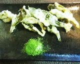 ♪カラットサクサク柿の葉の天ぷら♪作り方4写真