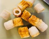 もう一品！トースターでカレーチーズ竹輪作り方1写真