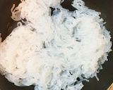 簡単！たらことしらたき炒め作り方2写真