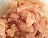 全てレンジ胸肉なす味噌味青椒肉絲風作り方8写真