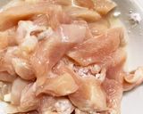 全てレンジ胸肉なす味噌味青椒肉絲風作り方9写真