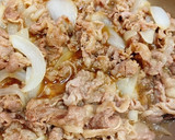 すき家派！牛丼再現　簡単10分柔らかお肉作り方2写真