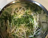 ちょー簡単！豆苗もやしナムル作り方5写真