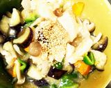 全てレンジ胸肉なす味噌味青椒肉絲風作り方19写真