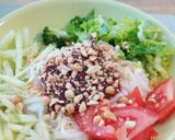 簡単ランチ！ピリ辛韓国風サラダうどん作り方4写真