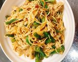 オム素麺坦々チャンプルー作り方10写真