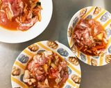 全てレンジキムチ炒飯味豚平焼き風作り方11写真