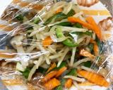 全てレンジキムチ炒飯味豚平焼き風作り方12写真