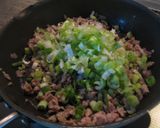 甘辛肉味噌やっこ作り方3写真