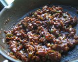 甘辛肉味噌やっこ作り方5写真