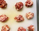 レンジ豚こま団子根菜梅クリーム蒸し煮作り方5写真