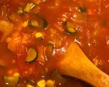 鯖ソテー☆たっぷり野菜のトマトソース作り方12写真