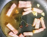 俺流ベーコンペペロンチーノ作り方4写真