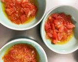 レンジトマトキーマカレー豚こま乗ドーム蒸作り方2写真