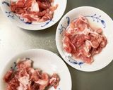 レンジトマトキーマカレー豚こま乗ドーム蒸作り方5写真
