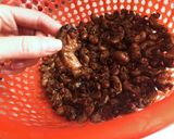 中国山東省伝統料理「セミ蝉の素揚げ」作り方1写真