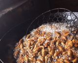 中国山東省伝統料理「セミ蝉の素揚げ」作り方3写真