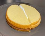 キャラクターケーキ(ヒプマイ 入間銃兎)作り方3写真