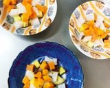 全てレンジ温野菜卵甘酢炒め風チャンプル作り方7写真