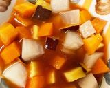 全てレンジ温野菜卵甘酢炒め風チャンプル作り方15写真