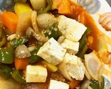 全てレンジ温野菜卵甘酢炒め風チャンプル作り方19写真