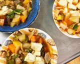 全てレンジ温野菜卵甘酢炒め風チャンプル作り方20写真