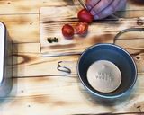 キャンプ飯　メスティン　タコライス作り方10写真