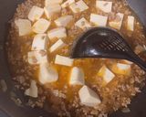 ♡あっさりピリ辛!玉ねぎ入り麻婆豆腐♡作り方4写真