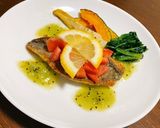 簡単　魚料理に添えて✨キウイソース作り方3写真
