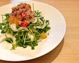 血液サラサラ新玉ねぎと豆苗のツナサラダ作り方5写真