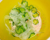 新玉ねぎととびこのマヨ和え作り方8写真