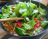 野菜だけで旨味が濃い！トマトのベジパスタ作り方5写真