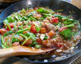 野菜だけで旨味が濃い！トマトのベジパスタ作り方6写真