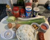 簡単！パラパラレタスチャーハン作り方1写真