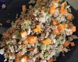 簡単☆ぱらぱら挽肉チャーハン作り方4写真