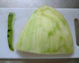 スイカの皮のカレー風味はさみ揚げ♪作り方2写真