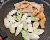 味付け簡単！鶏とねぎの和風パスタ♪作り方5写真