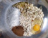 コーヒー味オートミールクッキー作り方1写真
