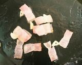 ♪そら豆（ファーベ）とベーコンのパスタ♪作り方4写真