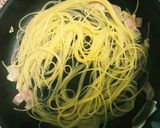 ♪そら豆（ファーベ）とベーコンのパスタ♪作り方5写真