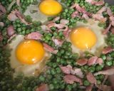 朝ごはんにぴったりベーコンエッグビーンズ作り方5写真