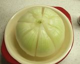 丸ごと新玉ねぎのカレーマヨ焼き作り方4写真