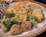 *夏野菜たっぷり*ゴーヤの肉詰め天ぷら*作り方7写真