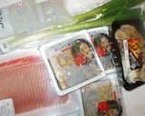 肉豆腐♪簡単豚肉焼き豆腐で作り方1写真